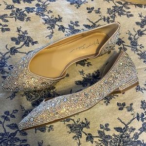 NWOT Blue by Betsy Johnson Reece Flats